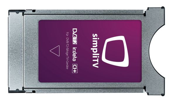 simplitv karte simpliTV Modul für DVB T2 TV Geräte und Receiver