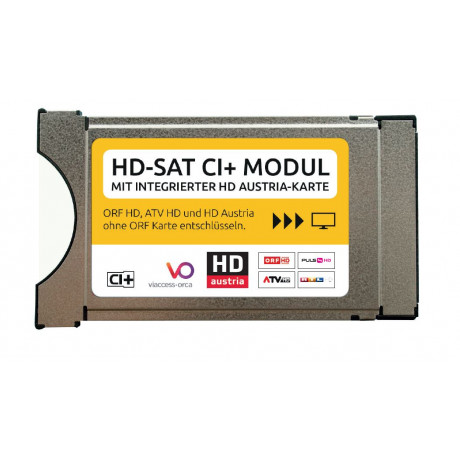 HD-SAT CI+ Modul mit integrierter HD Austria-Karte für ORF
